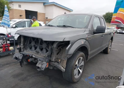 2020 Ford F-150 Xl из США, поврежденный, VIN 1FTEX1CP5LFB54592